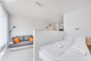 Апартаменты Apartamenty Sun&Snow Osiedle Bursztynowe Колобжег Studio Apartment - Bałtycka 11A-4