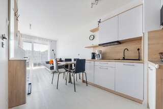 Апартаменты Apartamenty Sun&Snow Osiedle Bursztynowe Колобжег Studio Apartment - Bałtycka 11A-5