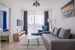 Апартаменты Apartamenty Sun&Snow Osiedle Bursztynowe Колобжег One-Bedroom Apartment - Rybacka 11F-1