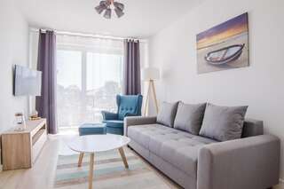 Апартаменты Apartamenty Sun&Snow Osiedle Bursztynowe Колобжег One-Bedroom Apartment - Rybacka 11F-2